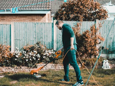 Entretien jardin débroussailleuse — Le Pradet